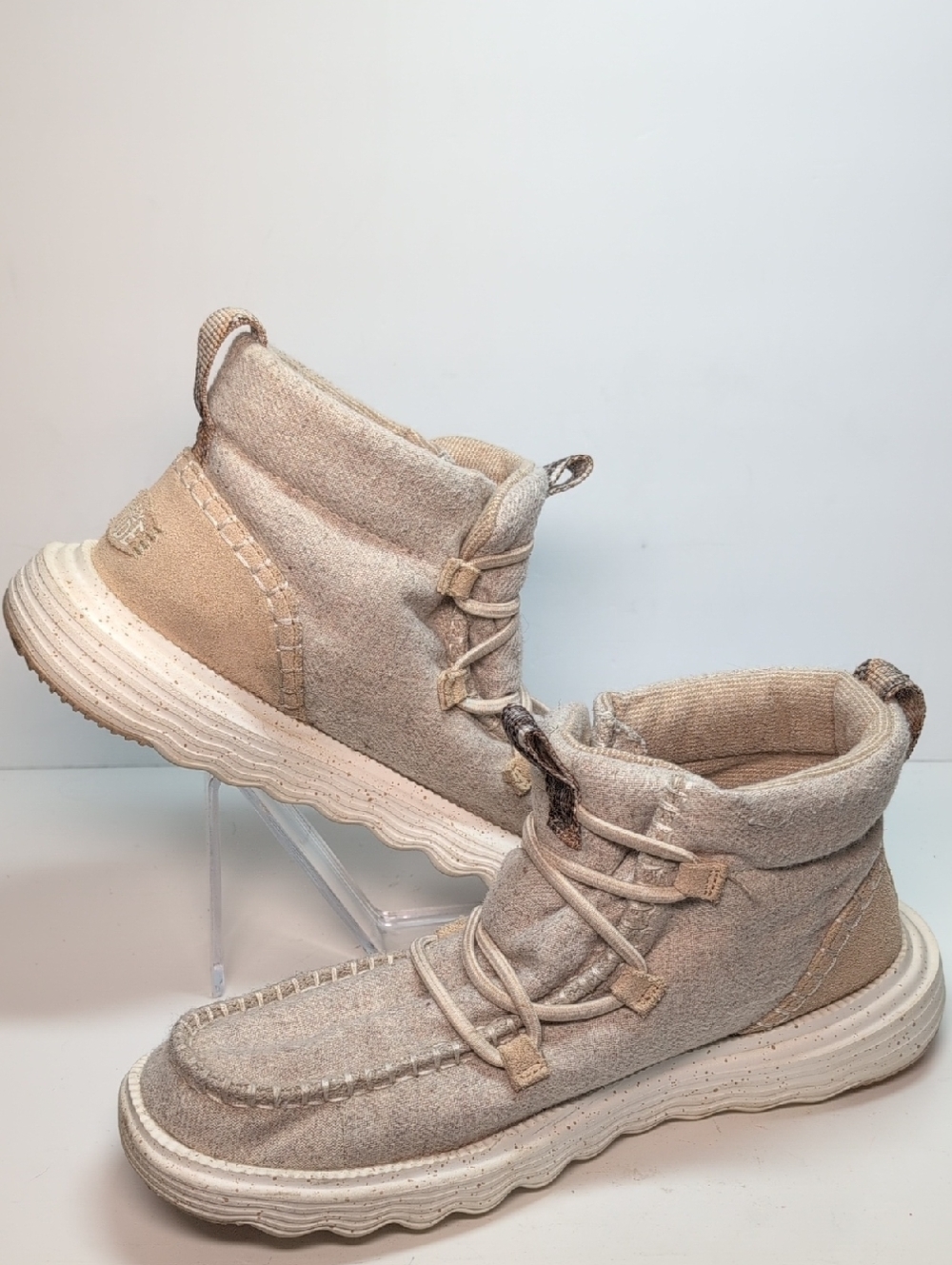Hey Dude Reyes slip on high top sneaker boot women's size 9 EU 40 - Picture 5 of 15